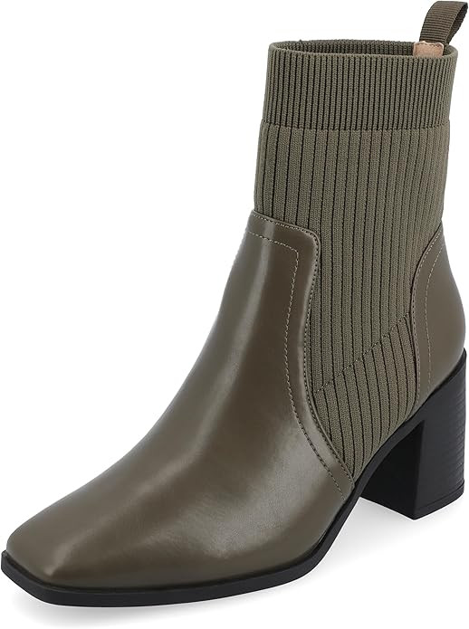 Journee Collection Women's Tru Comfort Foam Harlowe Booties Ankle Boot | Amazon (US)