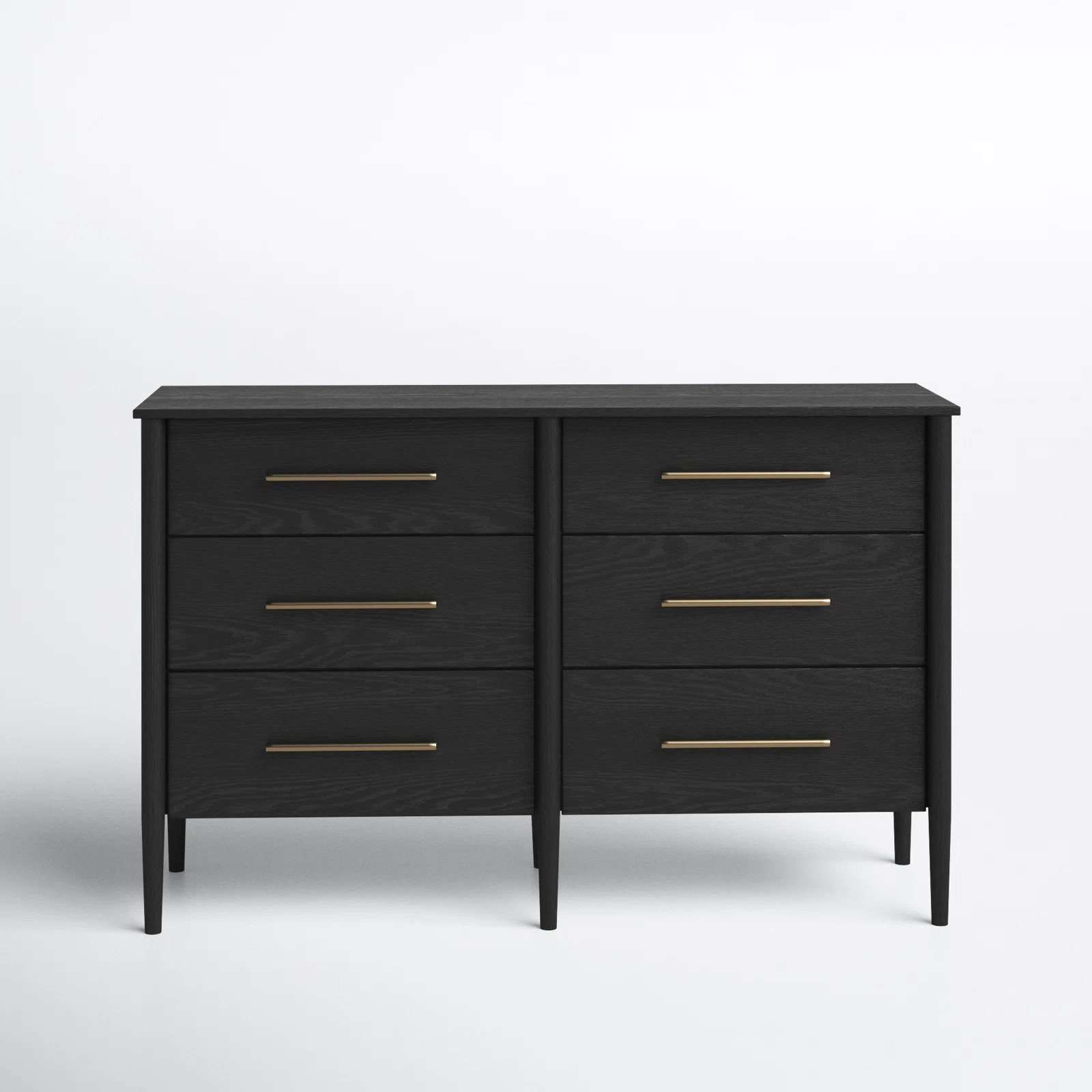 Ingrid 6 Drawer 60" W Double Dresser | Wayfair North America