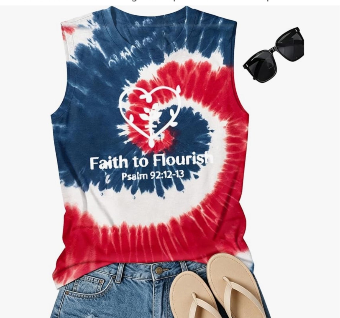 Faith red white and blue tank ❤️🤍💙

#LTKmomlife #LTKselfcare #LTKSeasonal