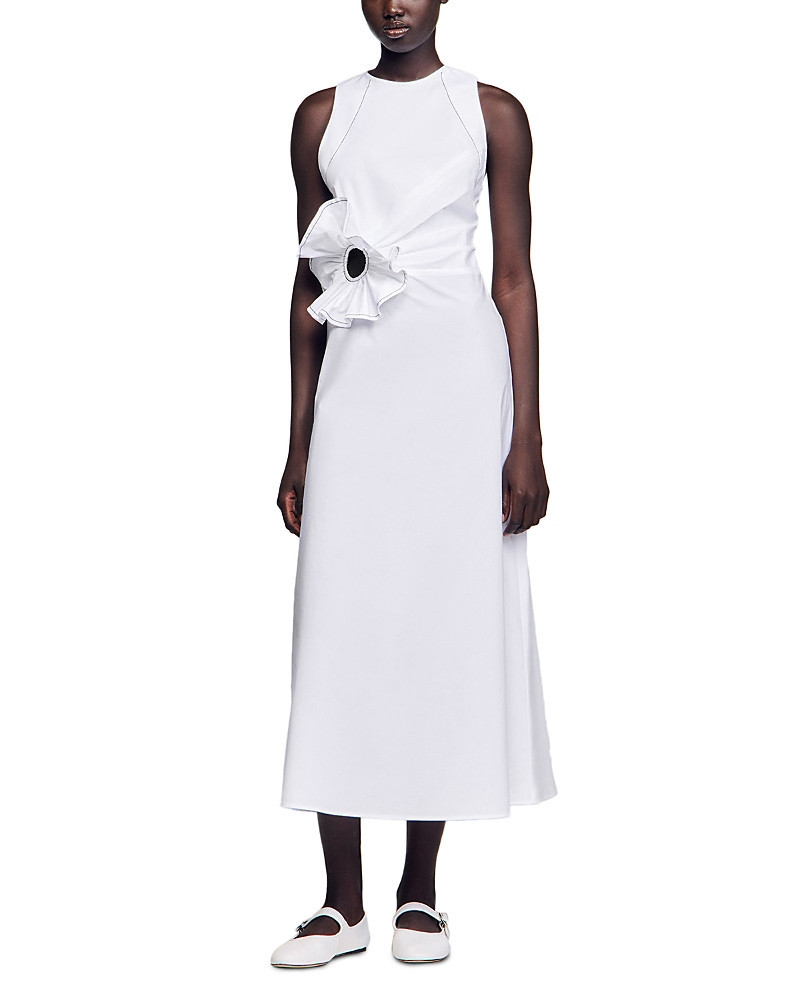 Sandro Ruffled Maxi Dress - Exclusive | Bloomingdale's (US)