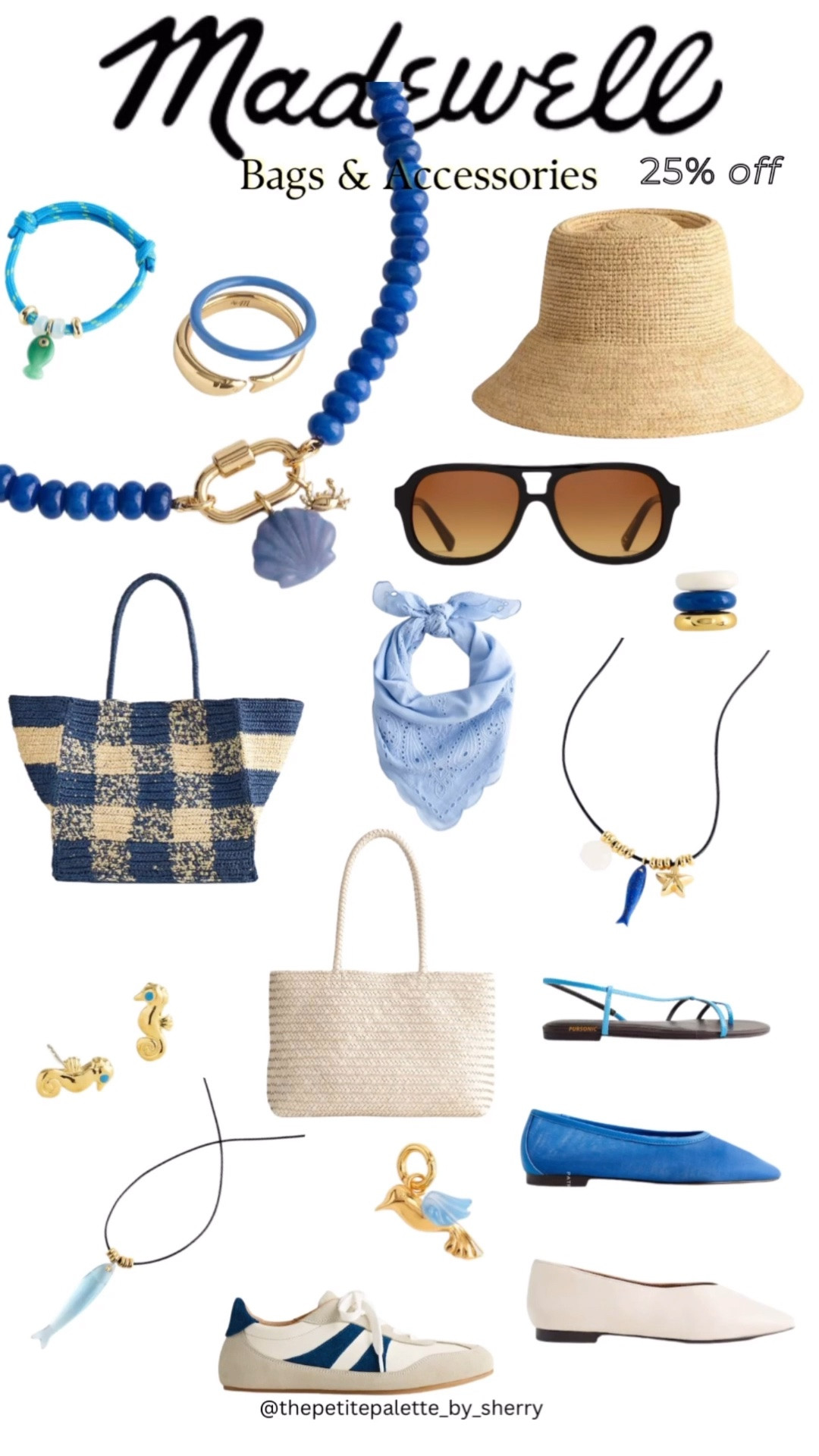 Madewell summer finds I’m loving right now ✨

Bags, accessories, and little pops of blue that instantly make simple outfits feel elevated

Easy pieces you’ll wear all season 🤍

25% off bags + accessoriesEverything linked in here

#LTKPetite #LTKMothersDay #LTKxMadewell
