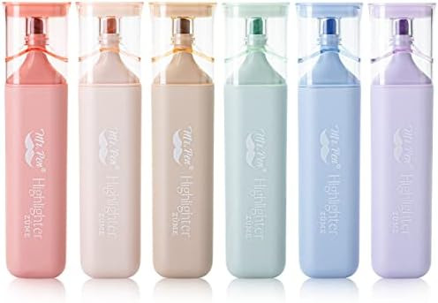 Mr. Pen- Aesthetic Highlighters, 6 Pack, Morandi Colors | Amazon (US)