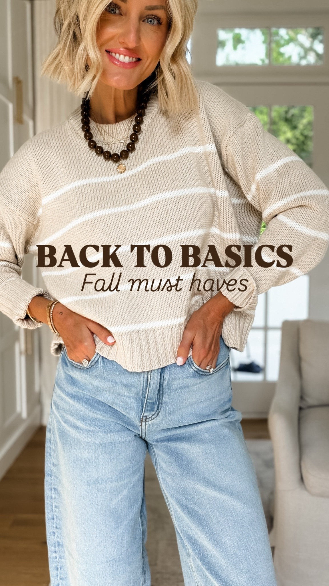 Fall basics to love! Sweaters, denim, light layers that will easily transition you into fall. 

Loverly Grey, fall basics, pre fall staples

#LTKSeasonal #LTKootd