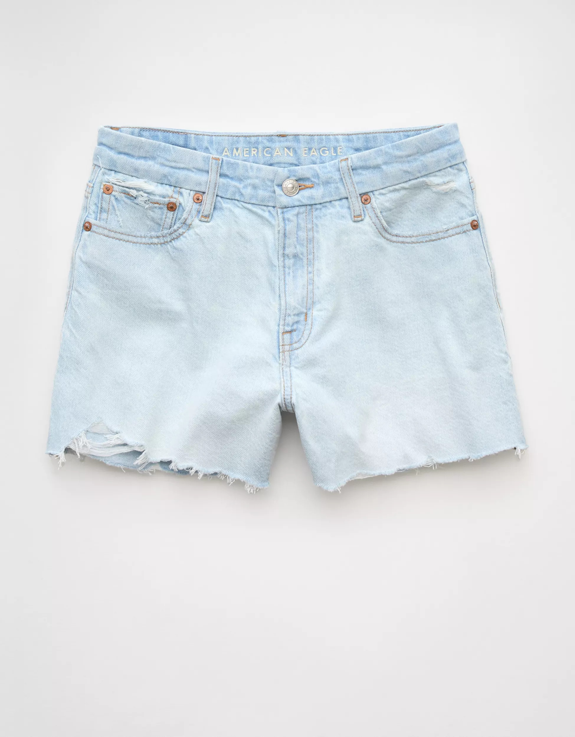 AE Strigid Curvy Super High-Waisted Relaxed Short | American Eagle Outfitters (US & CA)