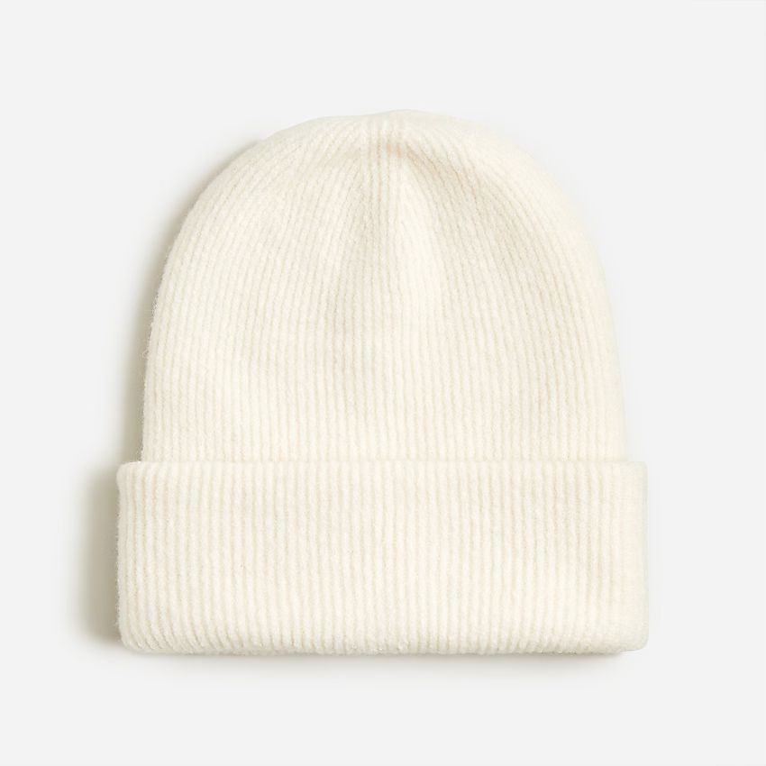 Ribbed beanie in Supersoft yarn | J.Crew US