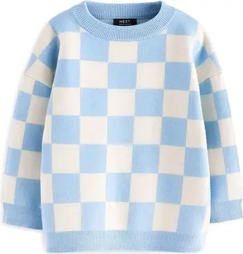 Kids' Checkerboard Sweater | Nordstrom