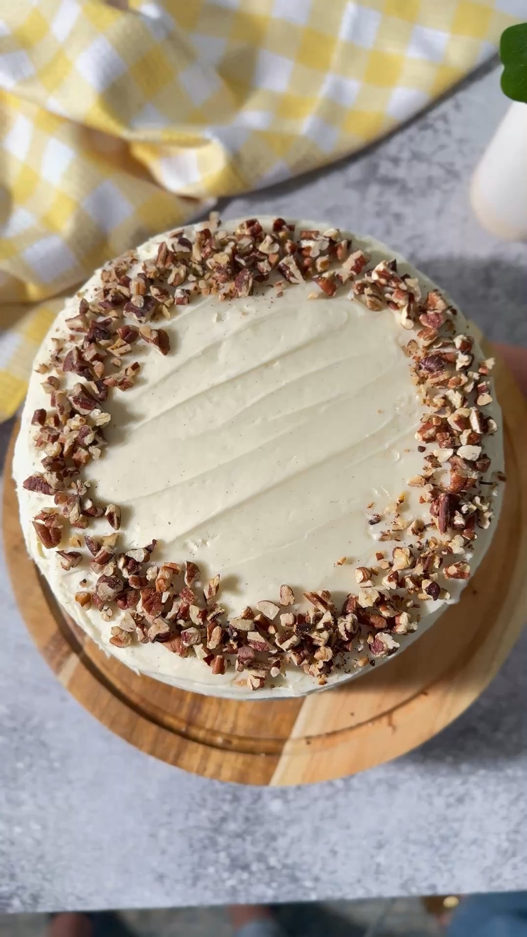 Spring cake moment 🌸

Just a little turn of this gorgeous hummingbird cake on my favorite cake stand. Such a beautiful dessert for Easter, birthdays, showers, or any spring gathering.

Want Recipe? Google "better from scratch hummingbird cake"

#LTKHome #LTKSeasonal #LTKStyleTip #hummingbirdcake #springdessert #cakestand #easterdessert #cakedecorating
