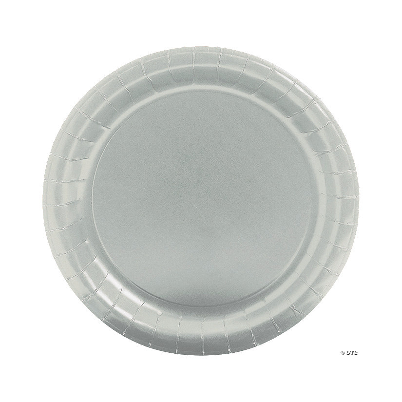 Single Color Paper Dinner Plates - 24 Ct. | Oriental Trading Company
