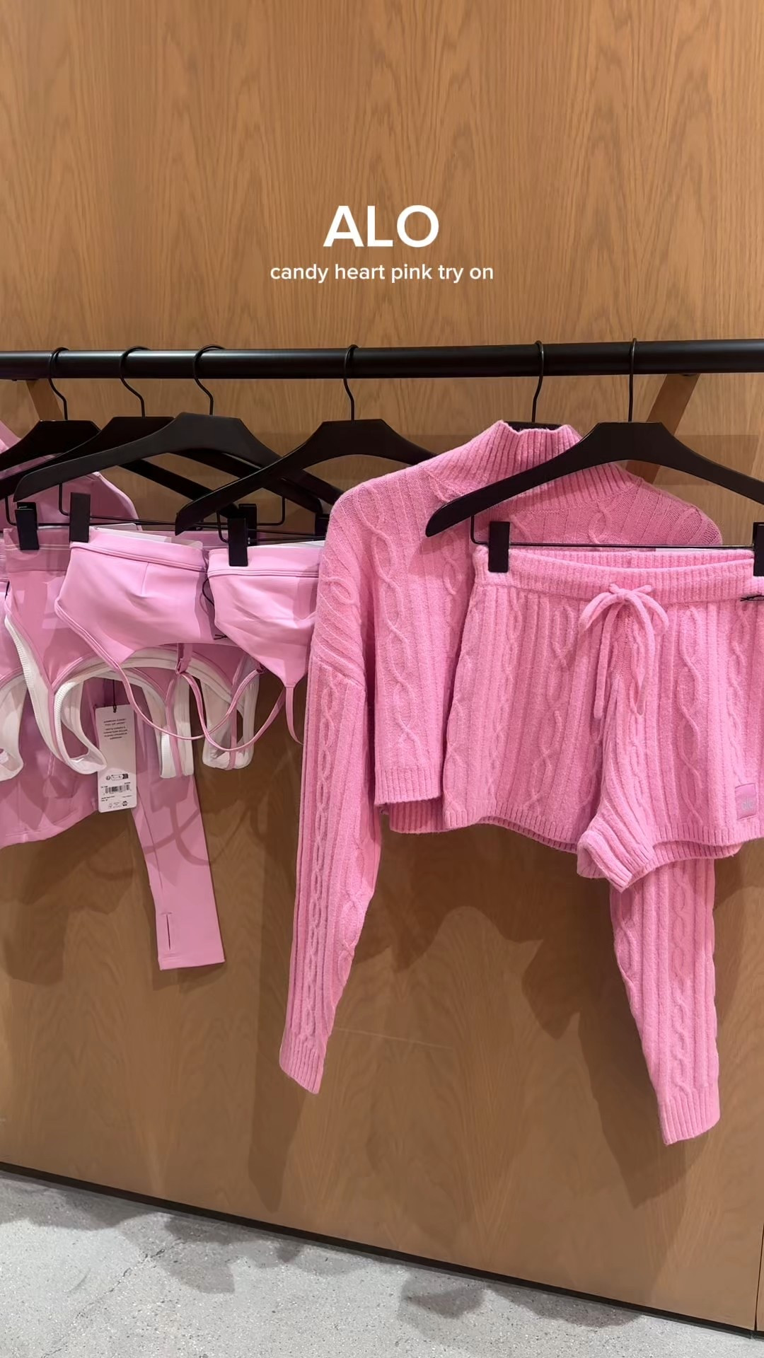NEW ALO VALENTINE CANDY HEART PINK COLLECTION 

#LTKfitnessgoals #LTKActive #LTKootd
