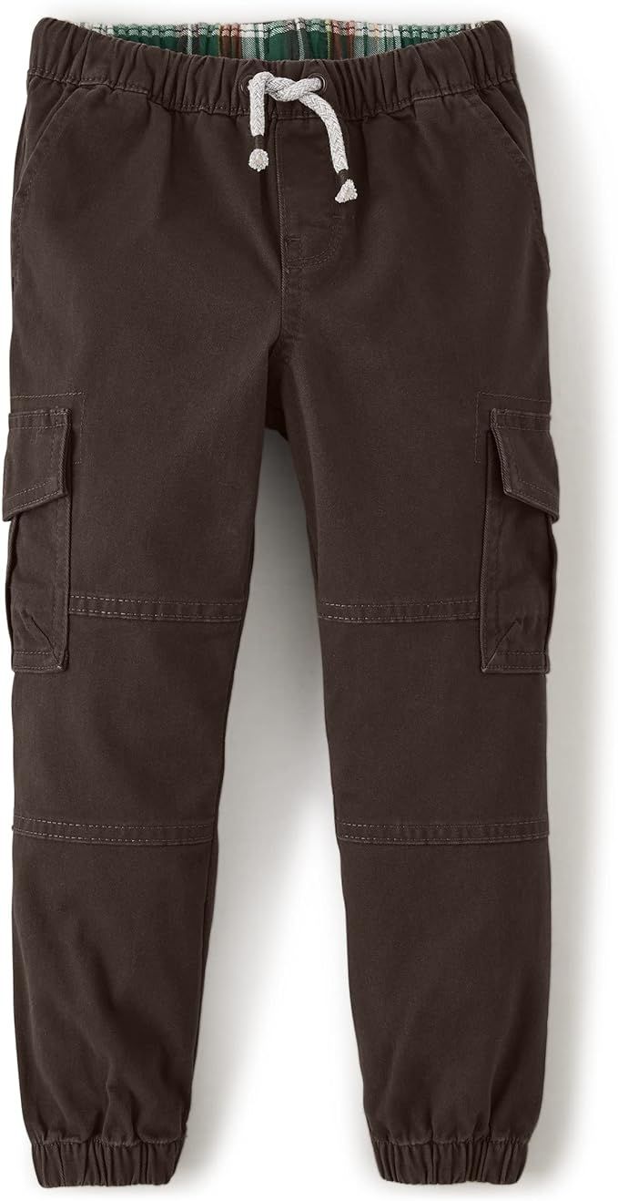 Gymboree Boys' and Toddler Woven Pull on Cargo Jogger Pants | Amazon (US)