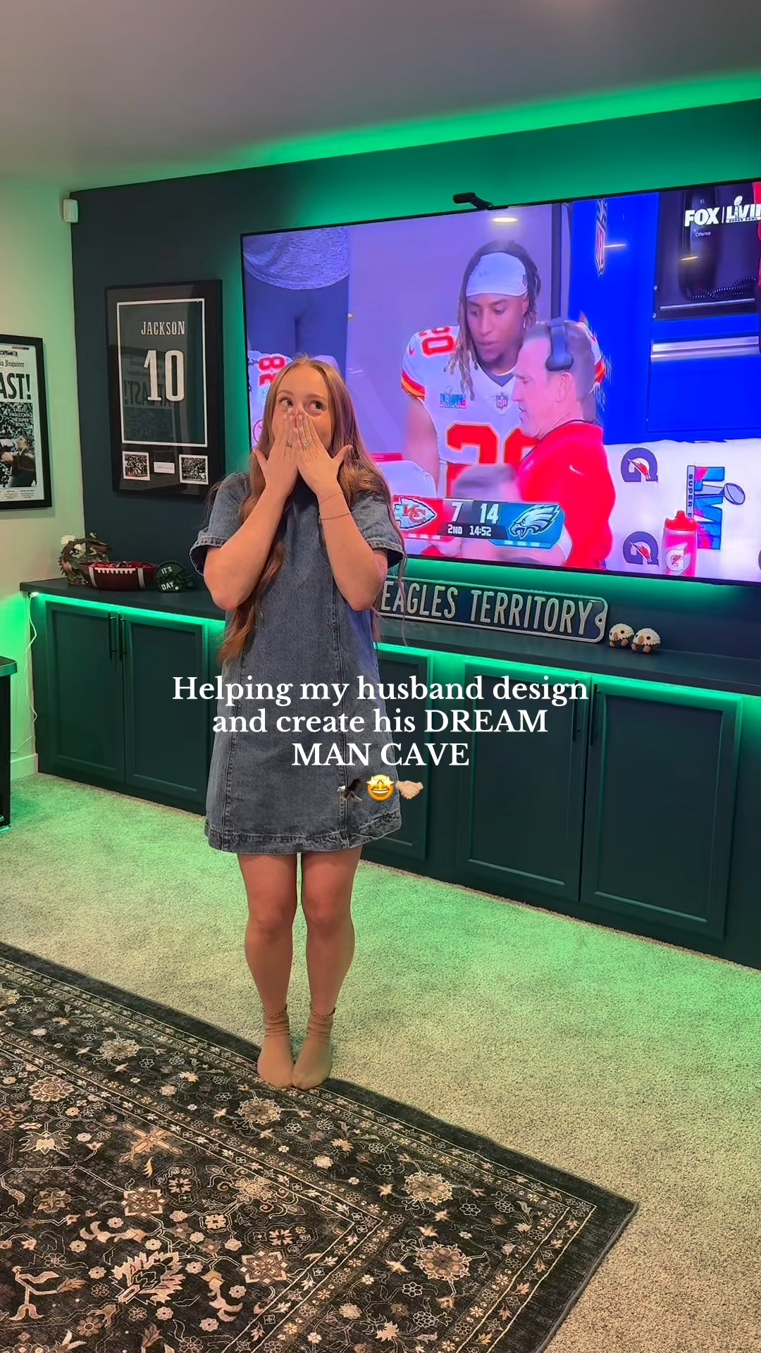 DREAM PHILADELPHIA EAGLES MANCAVE 🦅 