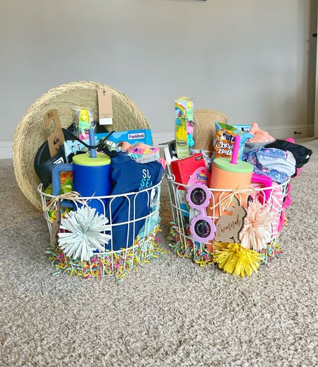 With 2 weeks until Easter, I’m filling my kids’ baskets with fun and practical items to take us into Spring and Summer, and equip us for our upcoming Disney Cruise. 

I loved these sandals, swimsuits, and Simple Modern cups for them! 

Boy, girl, kids, toddlers, Easter filler

#LTKSeasonal #LTKkids #LTKfamily