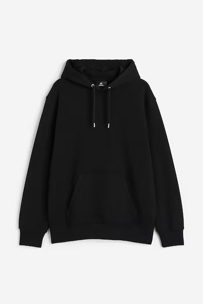 H & M - Regular Fit Hoodie - Black | H&M (US + CA)