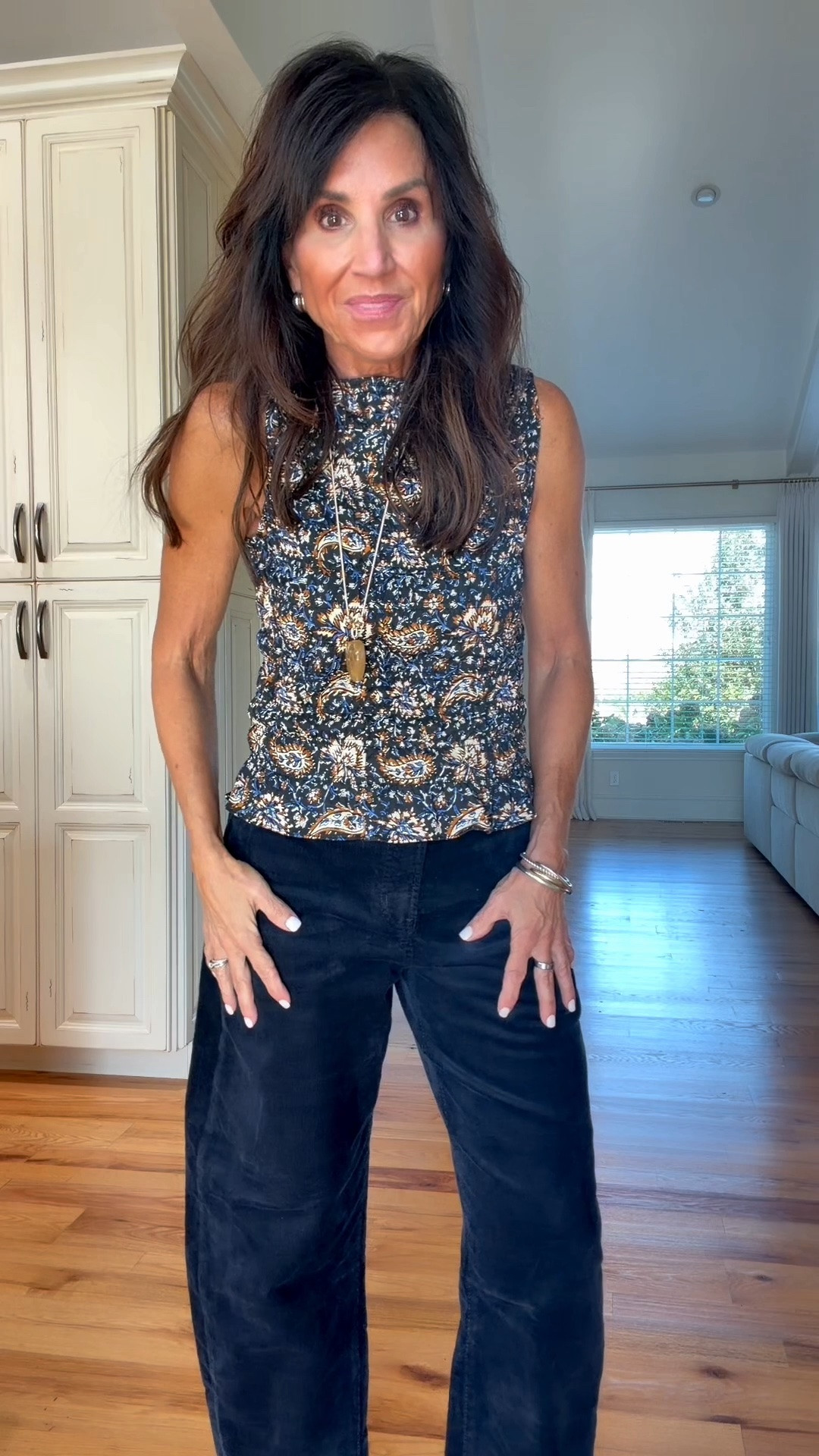 Warm Weather Fall Outfits
Top- Medium
Denim - Size 27

#LTKSeasonal #LTKOver40