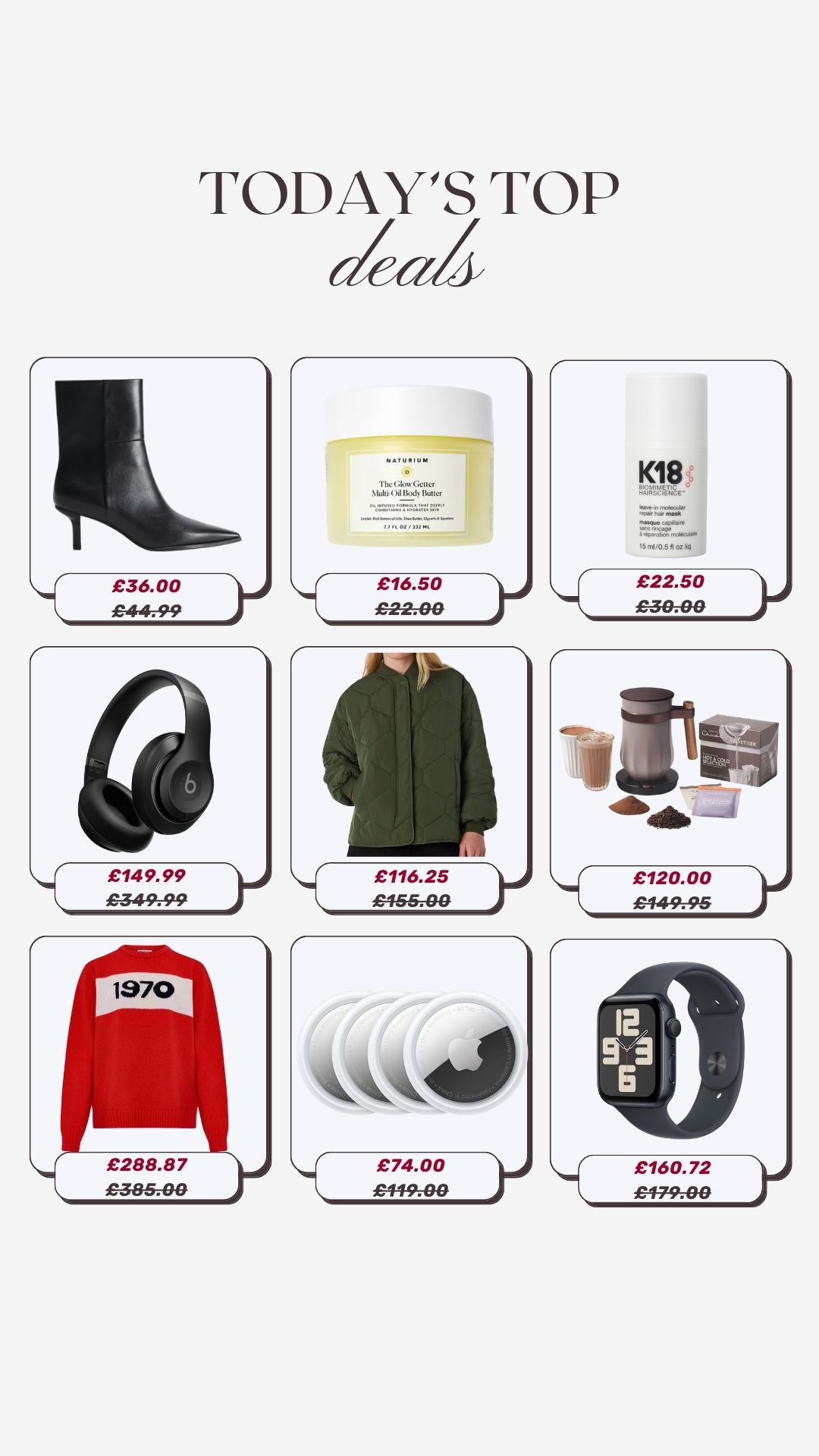 Today's top Black Friday / Cyber Week deals! Sale finds, knitwear, gift ideas, tech sales, beauty gifts, high street finds, Christmas gift inspiration
 

 #LTKCyberWeek #LTKuk #LTKstyletip
