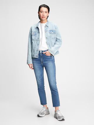 High Rise Cigarette Jeans with Secret Smoothing Pockets | Gap (US)