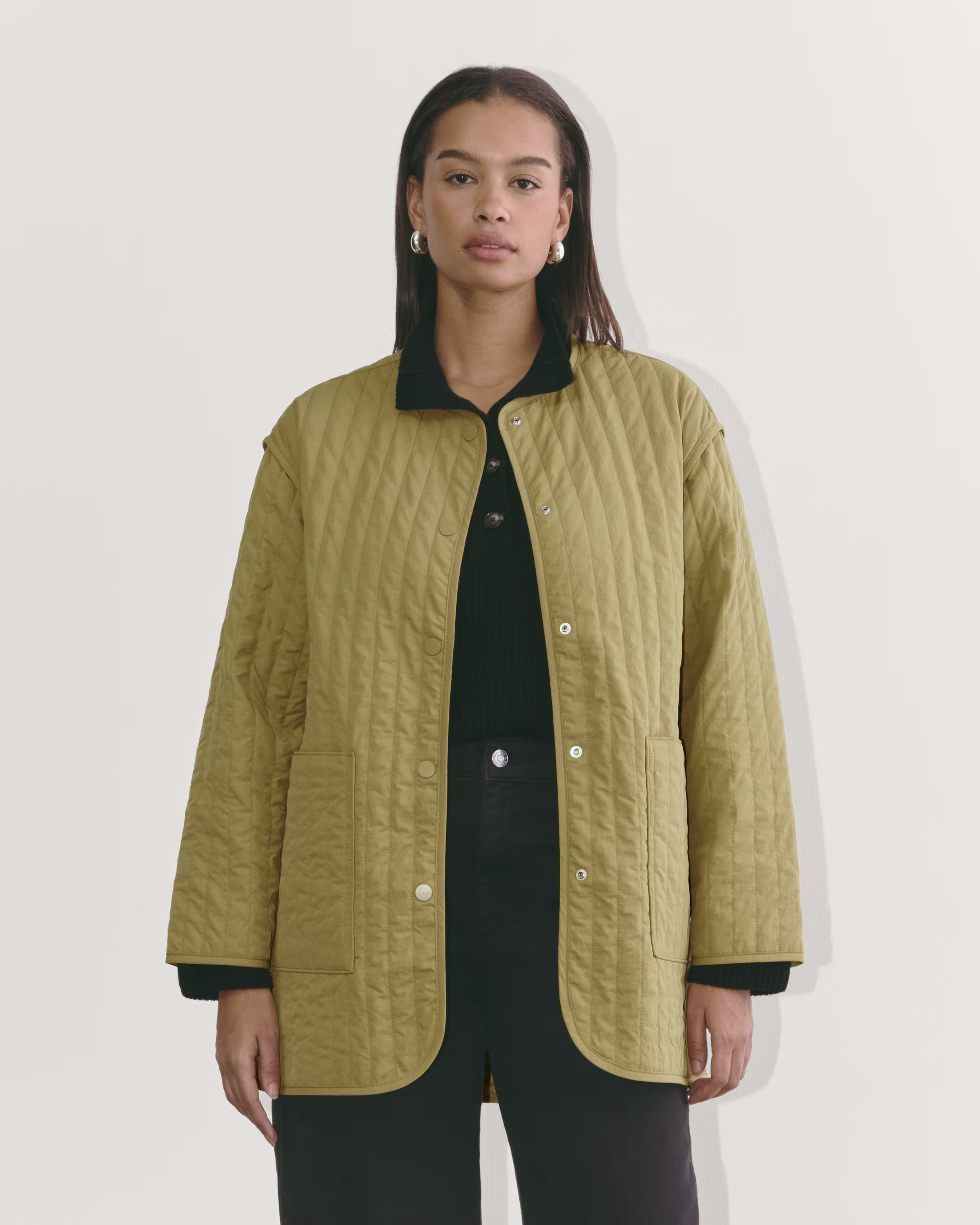 The Midi Quilted Liner | Everlane