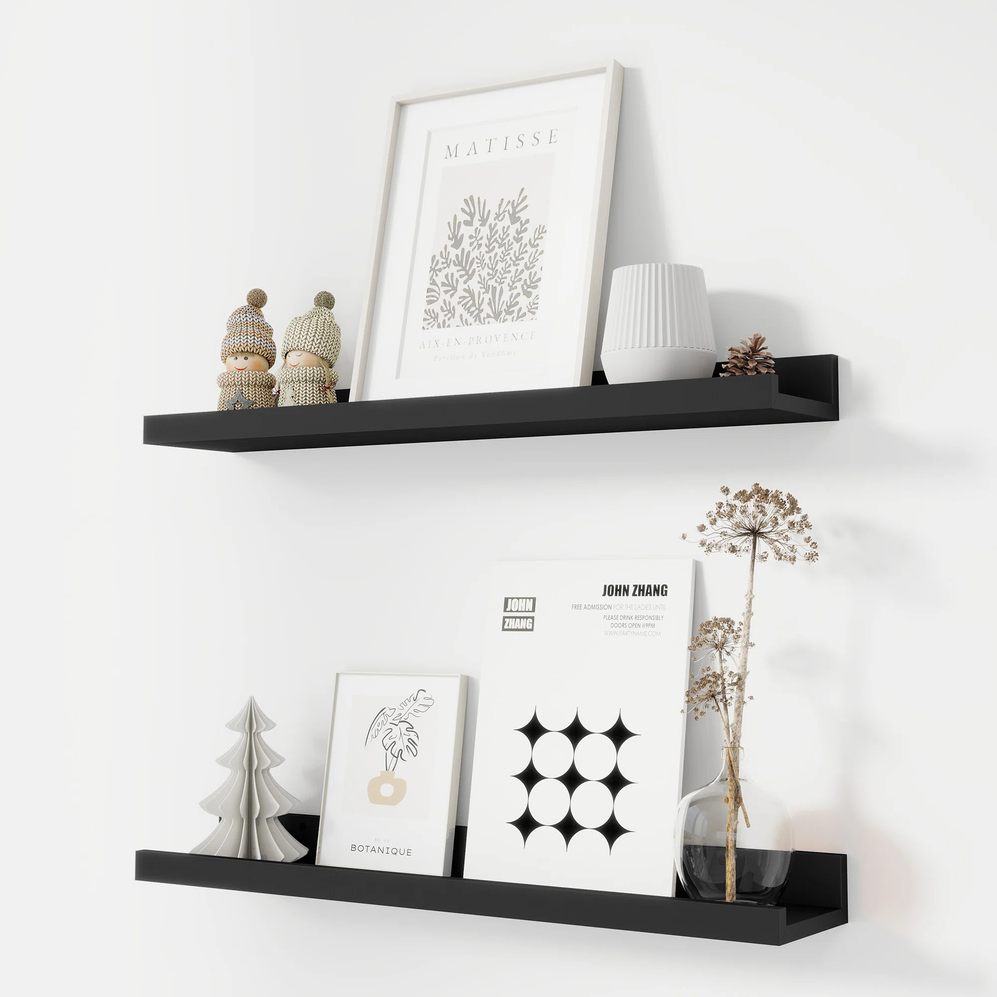 Darlicia 2 Piece Picture Ledge Wall Mounted Shelf | Wayfair North America