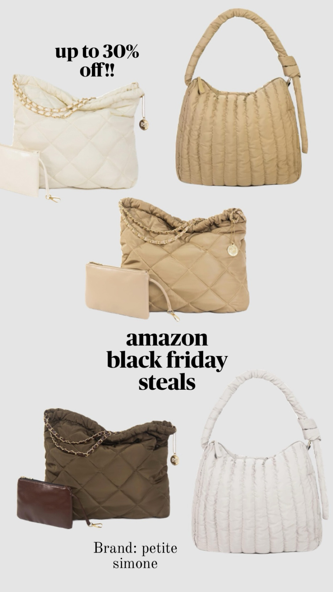 the cutest bags !! Perfect for Christmas and black friday dhopping! 

#LTKGiftGuide #LTKHoliday #LTKCyberWeek