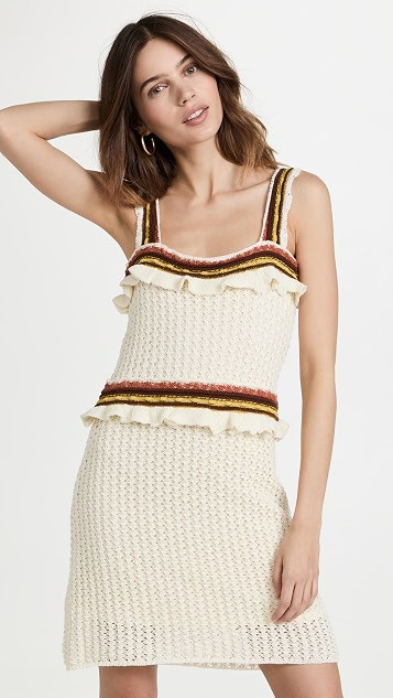 Mia Crochet Mini Dress | Shopbop