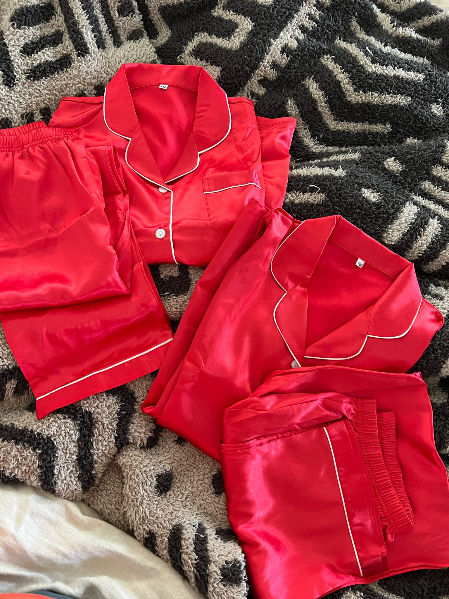 Christmas pajamas for the girls! Teen Christmas pajamas. Matching silk pajamas. 

#LTKGiftGuide #LTKHoliday 

#LTKSeasonal