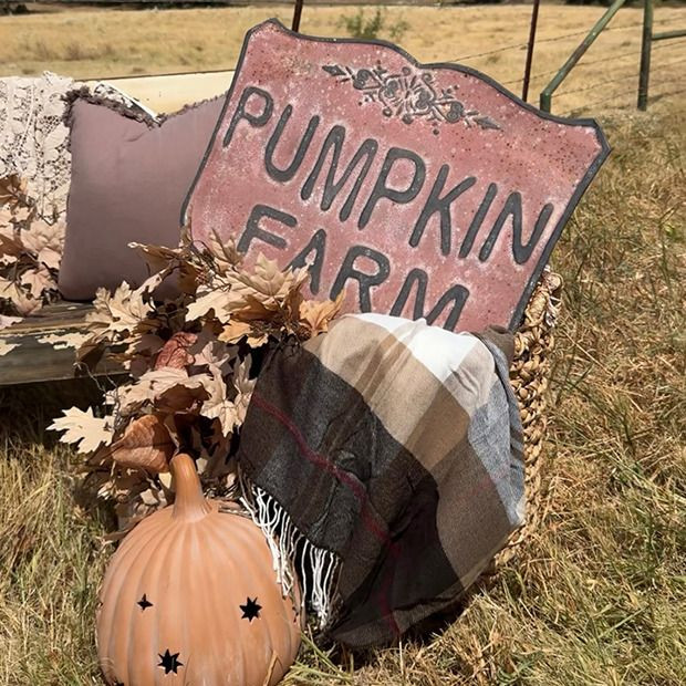 Pumpkin Farm Sign | Antique Farm House