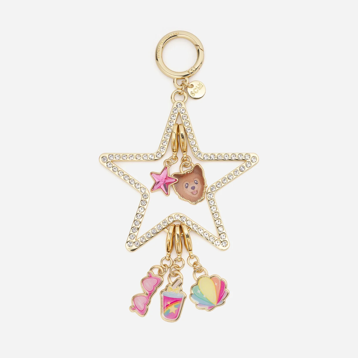 Park & Beach Crystal Star Bag Charm | Stoney Clover Lane | Stoney Clover Lane