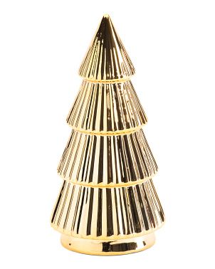 Metallic Porcelain Table Tree | TJ Maxx