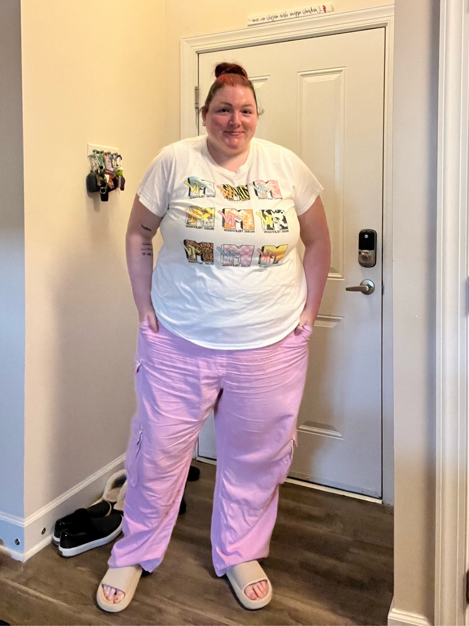 Summer Plus Size OOTD 💖
Found my shirt on Poshmark & tagged as many as possible for y’all since it’s old from Torrid! Obsessed with this pants from Old Navy & they are so lightweight & comfy! 

#LTKSeasonal #LTKPlusSize #LTKFindsUnder50