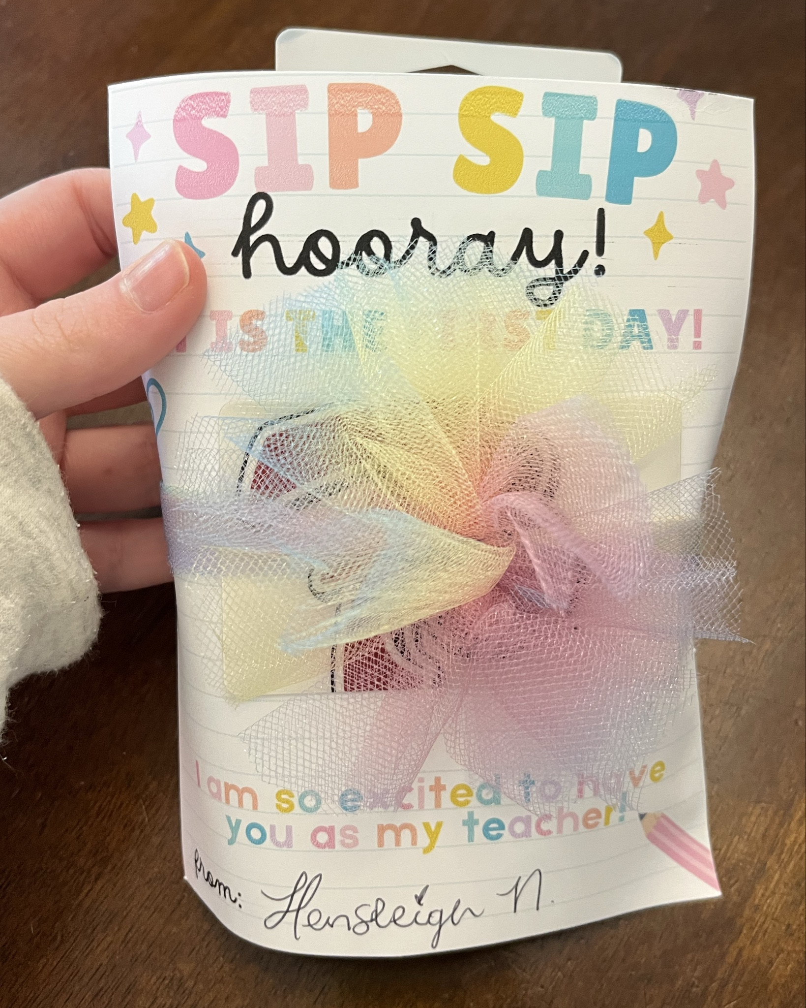 Super cute, easy, and affordable first day of school teacher gift! My daughter’s teacher LOVED it! Add any coffee gift card! 

#LTKKids #LTKFamily #LTKFindsUnder50