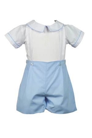 Classic Cross Short Set | The Proper Peony