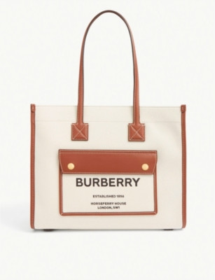 Logo-print cotton-canvas tote bag | Selfridges