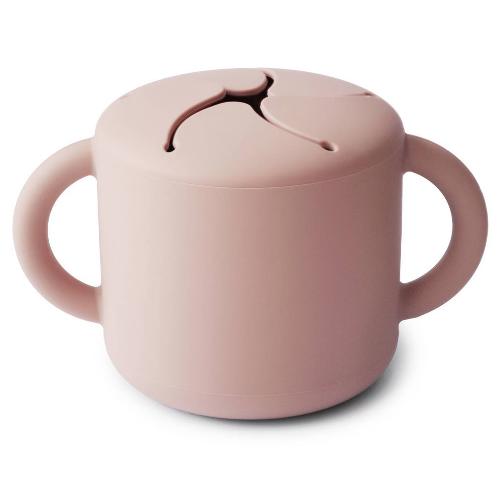Mushie Snack Cup - Blush, Baby Bottles and Feeding | Target