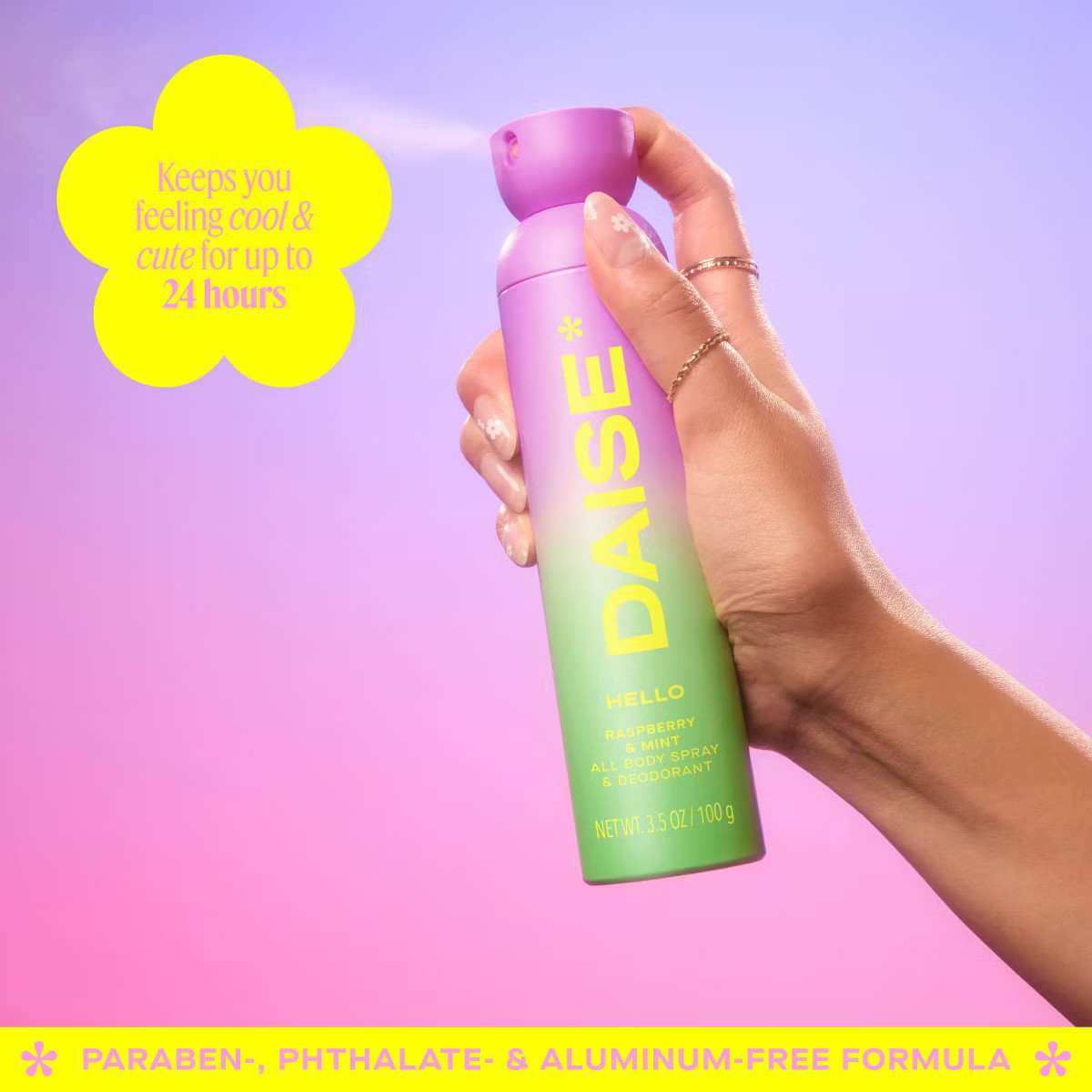 DAISE Hello Full Body Deodorant Spray - 3.5oz | Target