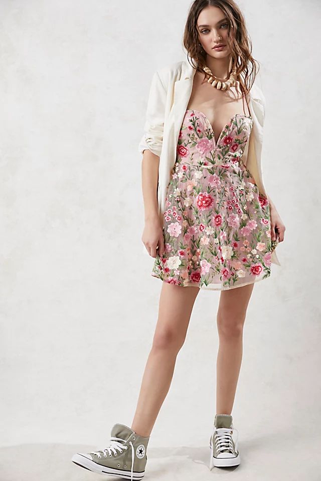 For Love & Lemons Luna Mini Dress | Free People (Global - UK&FR Excluded)