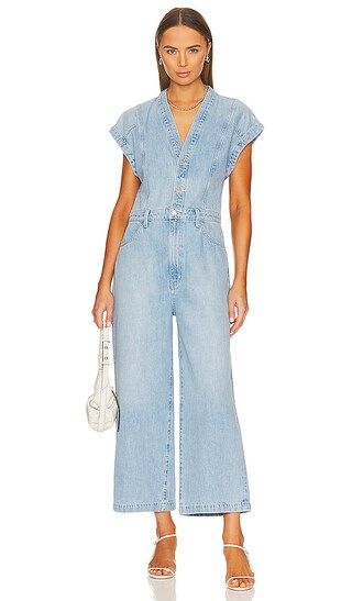Celestine Jumpsuit in Mountain Air | Revolve Clothing (Global)