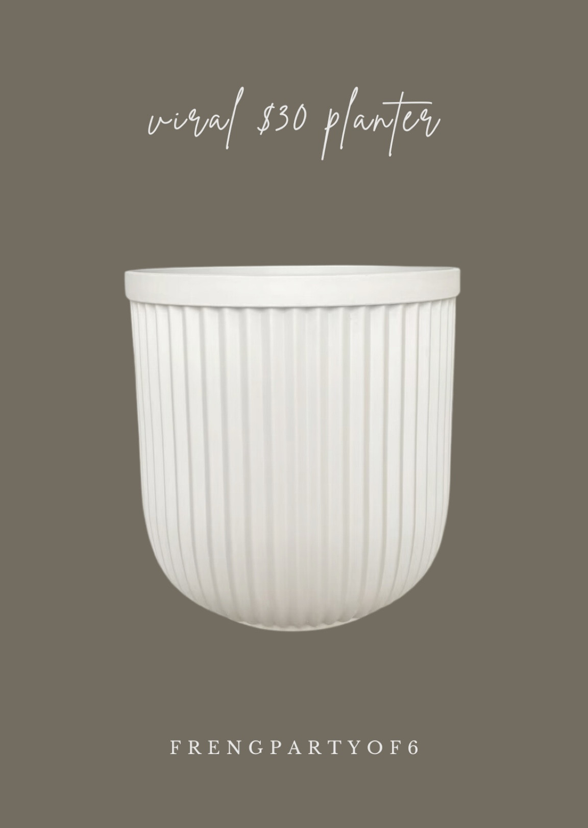 This pretty $30 planter is in stock! Use inside our outdoors  

#LTKfindsunder50 #LTKSeasonal #LTKhome