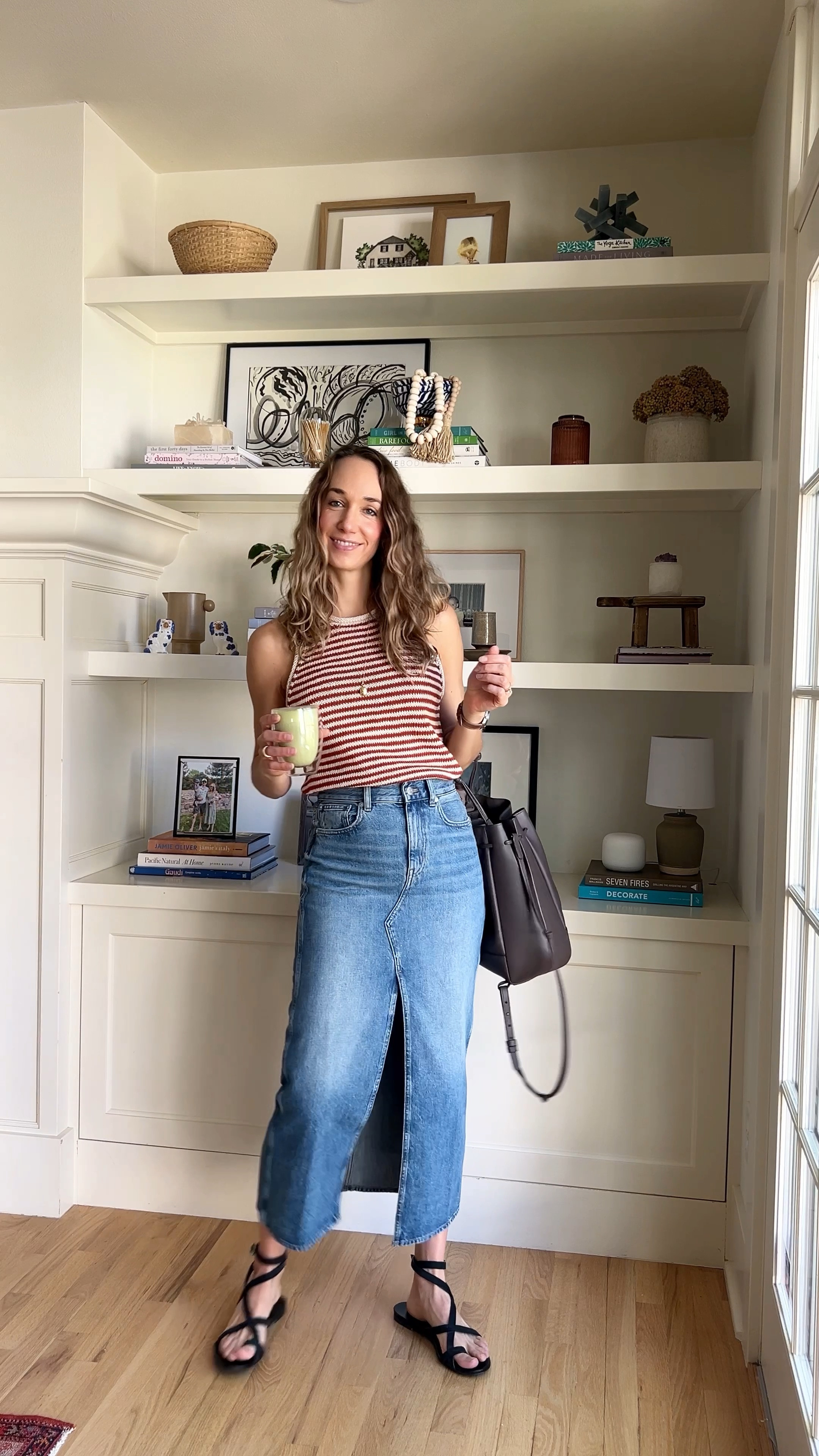 Easy outfit with my go to denim skirt (top is handmade!)

#LTKShoeCrush #LTKVideo #LTKItBag