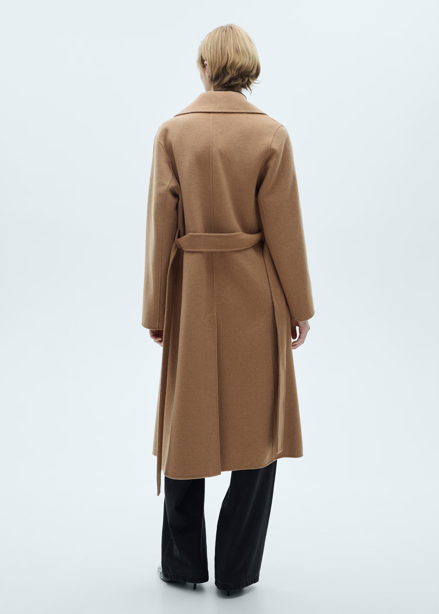 Belt handmade coat - Women | MANGO USA | Mango (US/MX/AU)