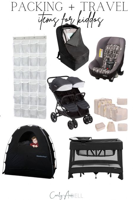 Packing and travel items we use with our two toddlers! The shoe rack is a game changer for packing, the slumberpod is AMAZING for younger kiddos, and this travel stroller SO easy to use! I also added a few other items we use when traveling with the kids! 

#LTKtravel #LTKfamily #LTKkids