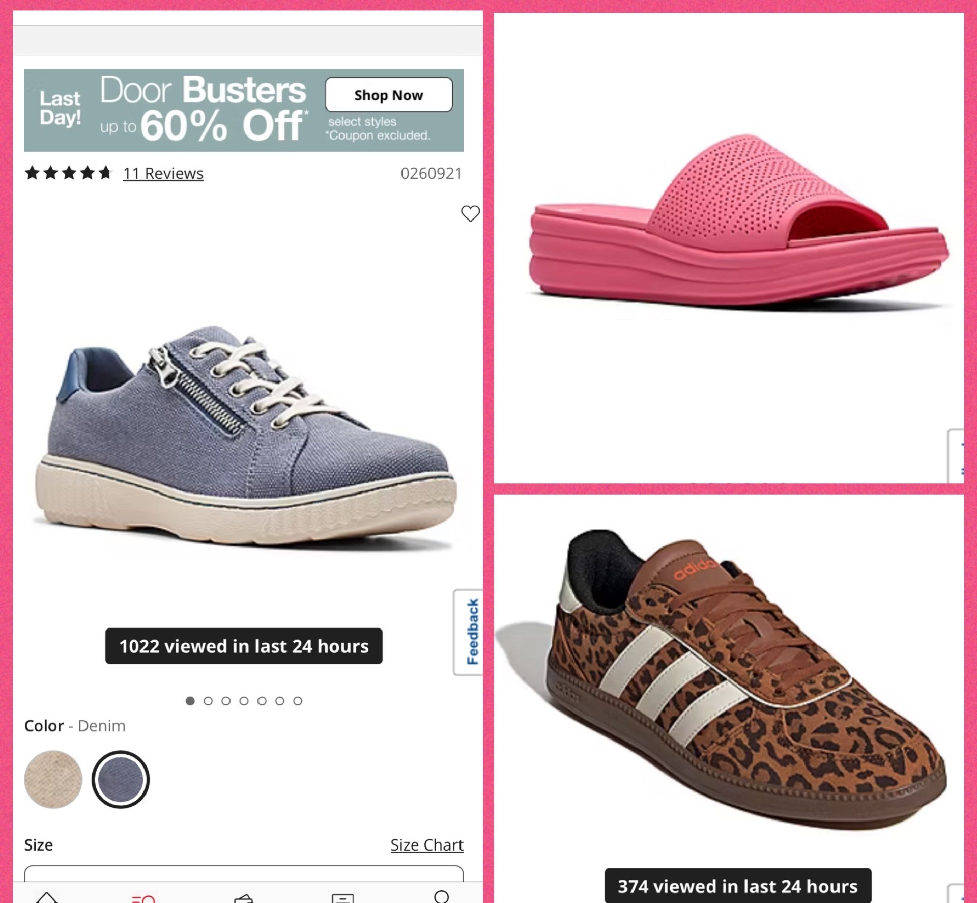 More Mother’s Day ideas! Leopard print, bright color skip one and denim color shoes! Great options! 

#LTKSaleAlert #LTKMothersDay #LTKOver40