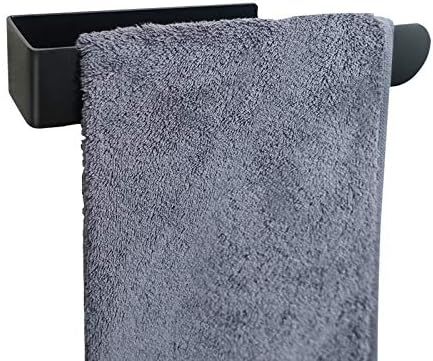 NearMoon Hand Towel Holder/Towel Ring Strong Hold Self Adhesive Bathroom Towel Bar, Thicken Stain... | Amazon (US)