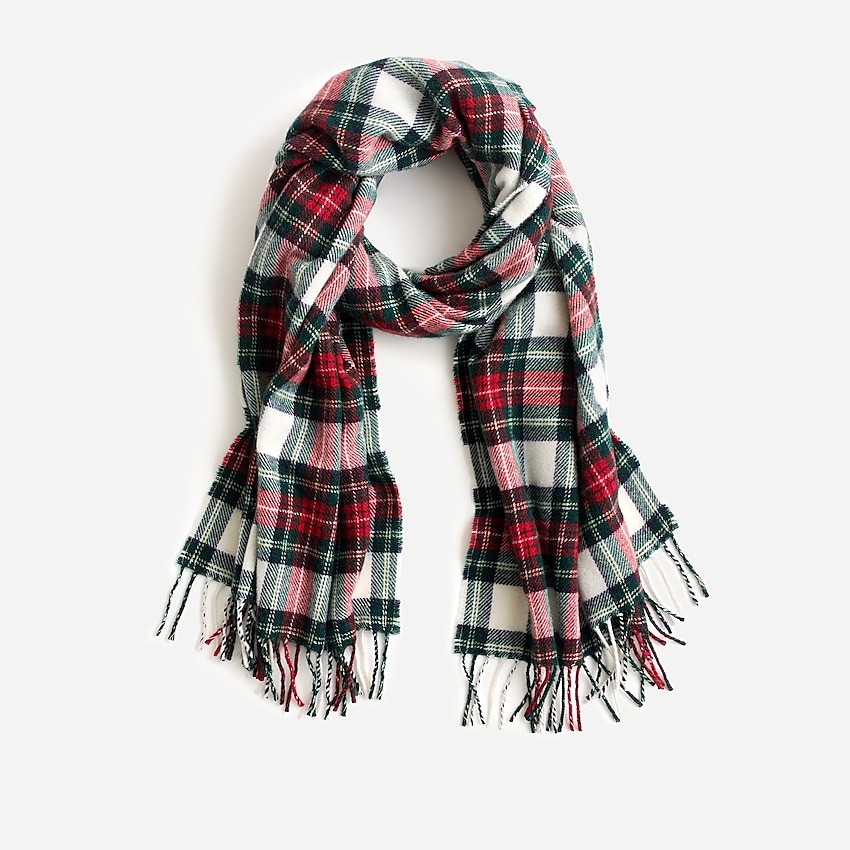 Tartan scarf | J. Crew US