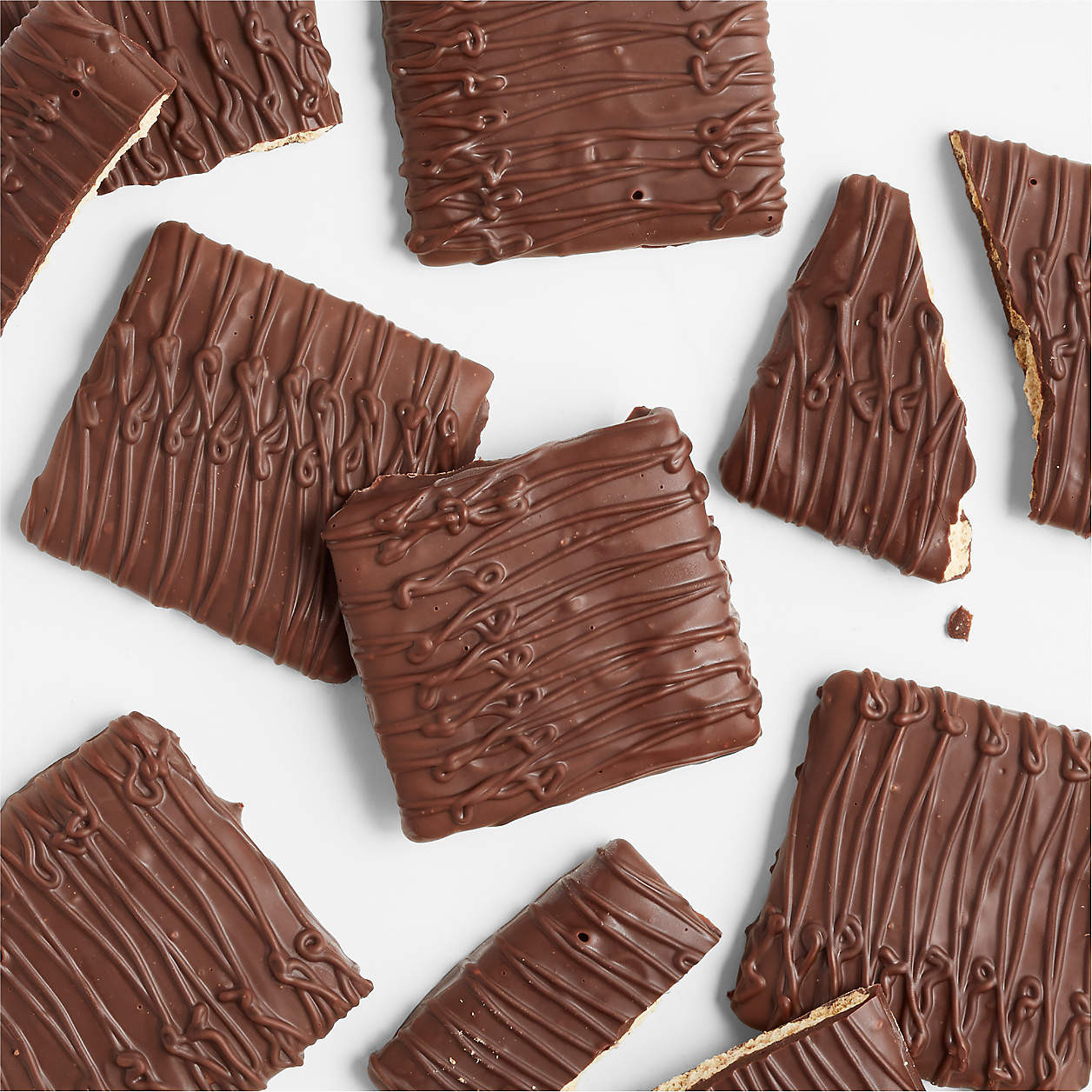 Dark Chocolate-Covered Graham Crackers + Reviews | Crate & Barrel | Crate & Barrel