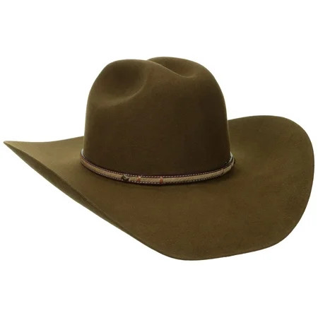 Stetson Unisex Powder River 4X Felt Cowboy Hat Mink 7 1/4 | Walmart (US)