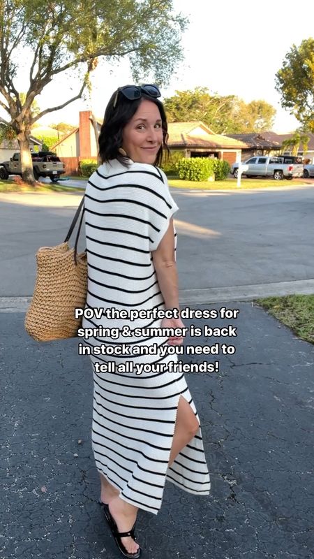 Maxi dress perfect for vacation, petite friendly, wearing a M but could’ve done a small. 

#LTKfindsunder50 #LTKtravel #LTKSeasonal