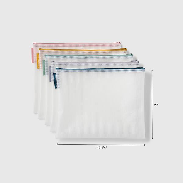 Marie Kondo Kawaii Letter-Size Pouch Set Assorted Pkg/5 | The Container Store