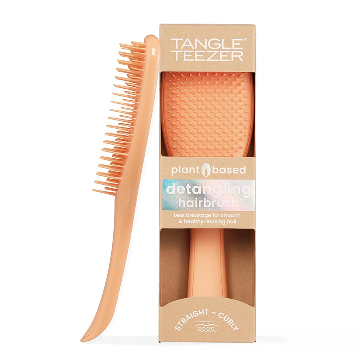 Tangle Teezer Plant-Based Ultimate Detangler Brush, Dry & Wet Hair Brush, Eliminates Knots & Redu... | Amazon (US)