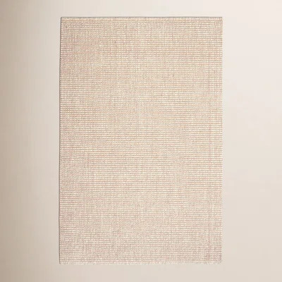 Bayne Hand-Loomed Jute/Wool Beige Area Rug | Wayfair North America