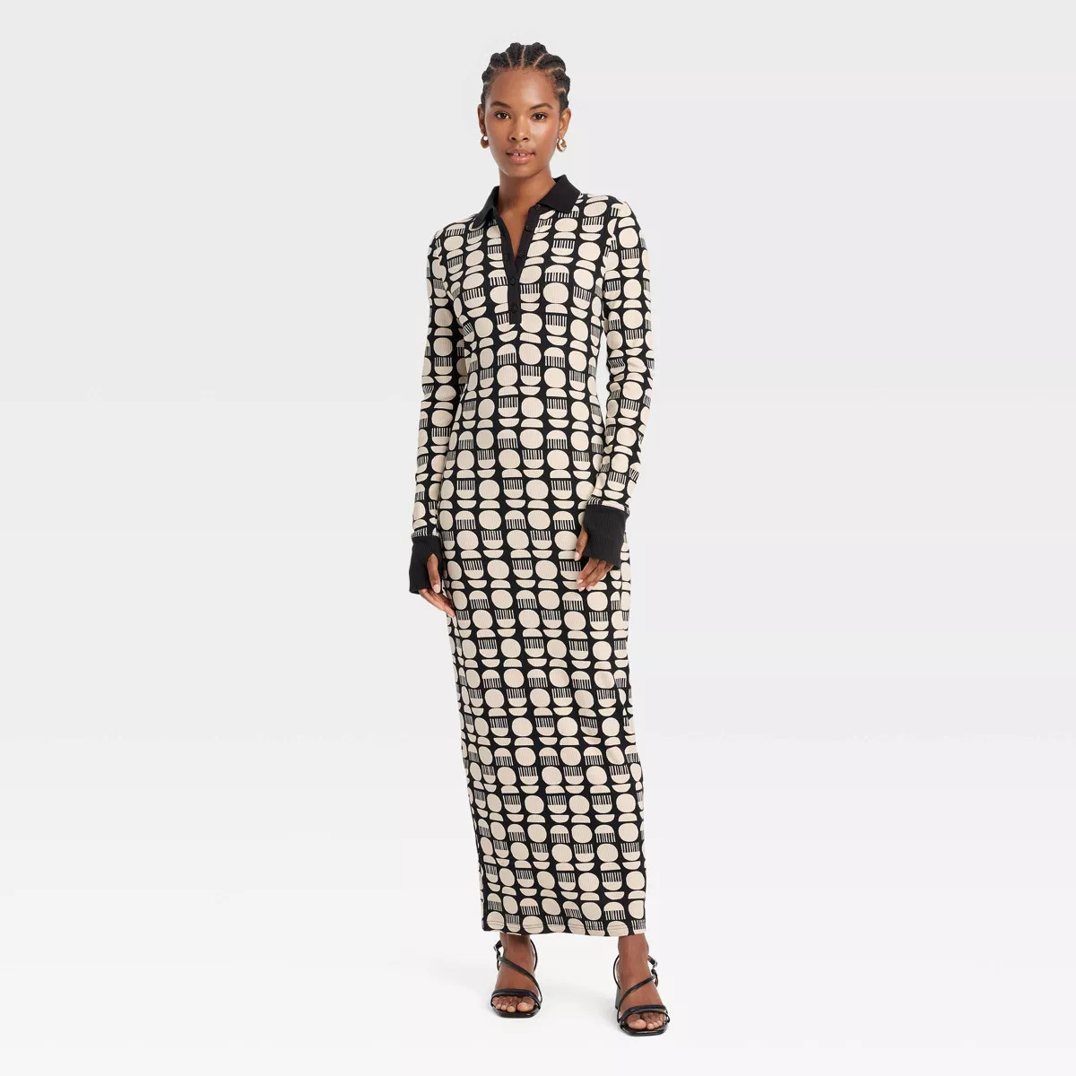 Black History Month Women's Maxi Dress - Black | Target